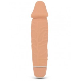 Телесный вибратор PURRFECT SILICONE CLASSIC MINI - 15 см.