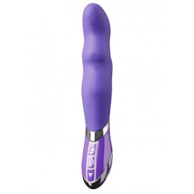 Фиолетовый перезаряжаемый вибратор OPTIMAL G 7.5INCH RECHARGEABLE VIBRATOR - 19 см.